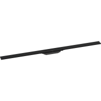 Внешняя часть трапа для душа hansgrohe RainDrain Flex, 120 см, укорачиваемая 56047670, матовый черный