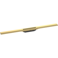 Внешняя часть трапа для душа hansgrohe RainDrain Flex, 90 см, укорачиваемая 56045990, полированное золото
