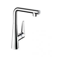 Кухонный смеситель однорычажный, 300, 1jet Hansgrohe 72820000, хром