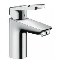 Смеситель hansgrohe Logis loop для раковины со средним изливом и сливным гарнитуром 71151000, хром