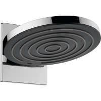 Верхний душ hansgrohe Pulsify S 260 2jet EcoSmart с настенным креплением скрытого монтажа 24151000, хром