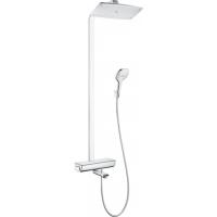 Душевая система hansgrohe Raindance Select E 360 Showerpipe с термостатом для ванны 27113000, хром