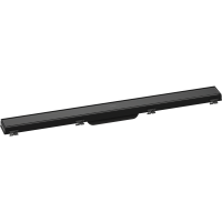 Внешняя часть трапа для душа hansgrohe RainDrain Match, 80 см, с регулировкой по высоте 56038610, черный