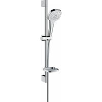 Душевой набор hansgrohe Croma Select Е Vario и мыльницей Casetta 26586400, белый/хром