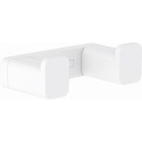 Двойной крючок AddStoris Hansgrohe 41755700, матовый белый