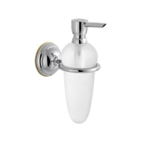 Дозатор жидкого мыла Hansgrohe Carlton 41419810 сатиновый хром
