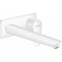 Смеситель hansgrohe Talis E для раковины, однорычажный, СМ, излив 225 мм. 71734700, матовый белый