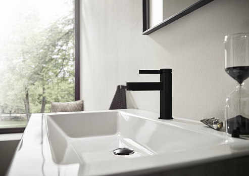 Кран для холодной воды Hansgrohe Finoris 100 76013670, матовый черный