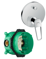 Смеситель для ванны со скрытой частью Hansgrohe Novus Loop 71345000S хром