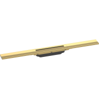 Внешняя часть трапа для душа hansgrohe RainDrain Flex, 70 см, укорачиваемая 56043990, полированное золото