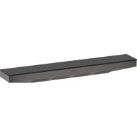 Боковой душ Hansgrohe Rainfinity, 500, 1jet,с полкой, 26243340, шлифованный черный хром