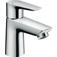 Смеситель для раковины 80, однорычажный, со сливным клапаном push-open Hansgrohe 71701000, хром