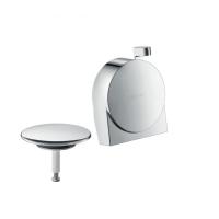 Внешняя часть излива на ванну с набором для слива и перелива Hansgrohe 58117000S, хром