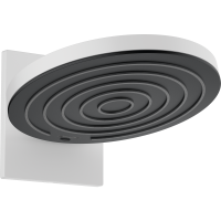 Верхний душ hansgrohe Pulsify S 260 2jet EcoSmart с настенным креплением скрытого монтажа 24151700, матовый белый