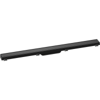 Внешняя часть трапа для душа hansgrohe RainDrain Match, 90 см, с регулировкой по высоте 56040610, черный
