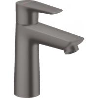 Смеситель для раковины Hansgrohe Talis E 110, однорычажный, без сливного набора, 71712340, шлифованный черный хром