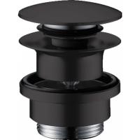 Набор Hansgrohe для слива push-open для раковины и биде 50100670, матовый черный