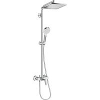 Душевая система hansgrohe Crometta E 240 1jet Showerpipe 27284000, хром