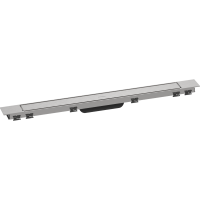 Внешняя часть трапа для душа hansgrohe RainDrain Match Plus, 80 см, с регулировкой по высоте 56215800, нержавеющая сталь