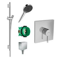 Готовый набор для душа скрытого монтажа hansgrohe Rainfinity HG-PR75, хром