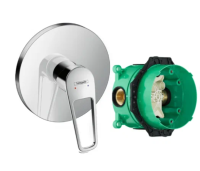 Смеситель для душа Hansgrohe Novus Loop 71365000S (71365000+01800180) хром