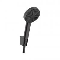 Hansgrohe Pulsify S Душевой набор с держателем 105 1jet шланг 125 черный матовый 24301670