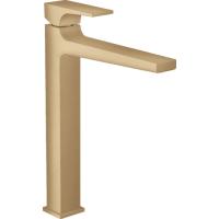 Смеситель hansgrohe Metropol для раковины 32512140, шлифованная бронза