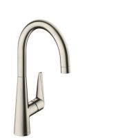 Смеситель hansgrohe Talis S для кухонной мойки 72810800, под сталь