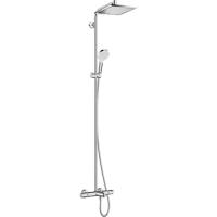 Душевая система hansgrohe Crometta E 240 1jet Showerpipe с термостатом 27298000, хром