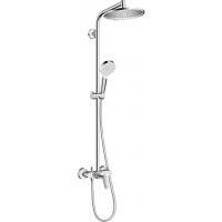 Душевая система hansgrohe Crometta S 240 1jet Showerpipe со смесителем 27269000, хром