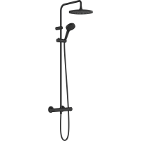 Душевая система hansgrohe Vernis Blend 240 1jet с термостатом 26428670, матовый черный