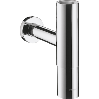 Сифон для раковины hansgrohe Flowstar дизайнерский 52100820, шлифованный никель