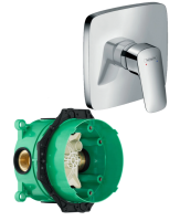Смеситель для душа со скрытой частью Hansgrohe Logis 71605000S хром