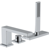 Cмеситель для ванны hansgrohe Tecturis E на 3 отверстия, 73443000, хром