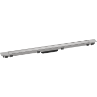 Внешняя часть трапа для душа hansgrohe RainDrain Match Plus, 100 см, с регулировкой по высоте 56217800, нержавеющая сталь