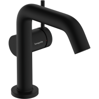 Смеситель для раковины hansgrohe Tecturis S 110 Fine CoolStart, EcoSmart+, 73321670, матовый черный