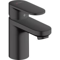 Смеситель для раковины 70, со сливным гарнитуром Hansgrohe Vernis Blend 71550670, матовый черный