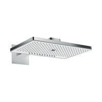 Hansgrohe Rainmaker Select Верхний душ 460 3jet с держателем хром-белый матовый 24007400
