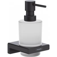Диспенсер для жидкого мыла AddStoris Hansgrohe 41745670, матовый черный