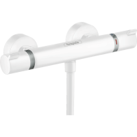 Термостат для душа hansgrohe Ecostat Comfort внешнего монтажа 13116700, белый матовый