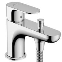 Смеситель для ванны и душа hansgrohe Rebris S Monotrou, 2 режима расхода воды 72436000, хром