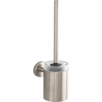 Туалетный ершик hansgrohe Logis с настенным держателем 40522820, шлифованный никель