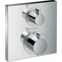 Термостат hansgrohe Ecostat Square для 2 потребителей 15714000, хром
