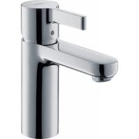 Смеситель hansgrohe Metris S для раковины со сливным гарнитуром 31060000, хром