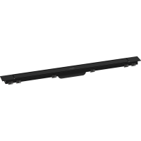 Внешняя часть трапа для душа hansgrohe RainDrain Match Plus, 90 см, с регулировкой по высоте 56216670, матовый черный