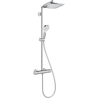 Душевая система hansgrohe Crometta Е 240 1jet с термостатом 27271000-DP, хром (ПОВРЕЖДЕНА УПАКОВКА)