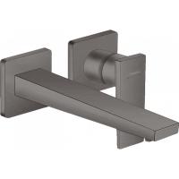 Смеситель hansgrohe Metropol для раковины 32526340, шлифованный черный хром