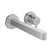 Hansgrohe Finoris Смеситель для раковины однорычажный скрытого монтажа настенный с изливом 22,8 см хром 76050000