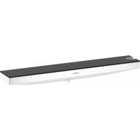 Настенный держатель hansgrohe Porter 500 с полкой, правый 26858700, матовый белый