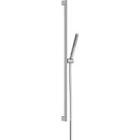 Душевой гарнитур hansgrohe Pulsify S 100 1jet EcoSmart+ со штангой 90 см, 24383000, хром